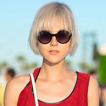 Garnier Fructis Sleek & Shine Flat Iron Perfector - Short Hairstyle Galleries - Classic Bob - ultra straight and sleek for edgy look
